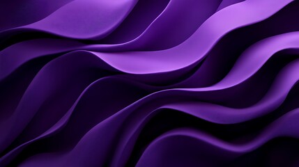 Obraz premium Abstract purple wavy background with a smooth, flowing texture.