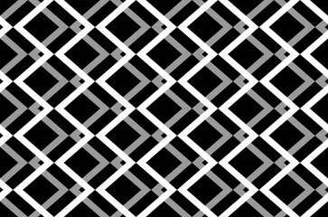 Seamless geometric rhombus pattern. Vector Illustration