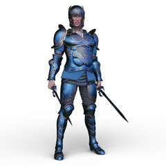 Obraz premium 騎士 3DCGレンダリング