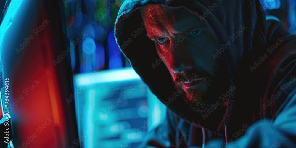 Aufkleber unauthorized infiltration of a surveillance agent into a computer network for phishing activities; c