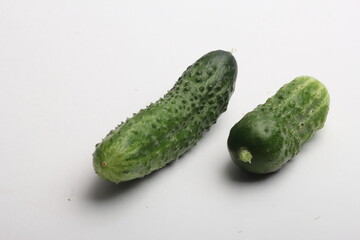 cucumbers on a table