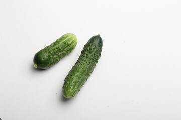 cucumbers on a table