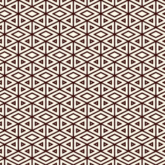 Ethnic, tribal seamless surface pattern. Native americans style background. Repeated diamond, triangles ornament. Geometric figures motif. Boho chic digital paper, textile print. Modern geo wallpaper.