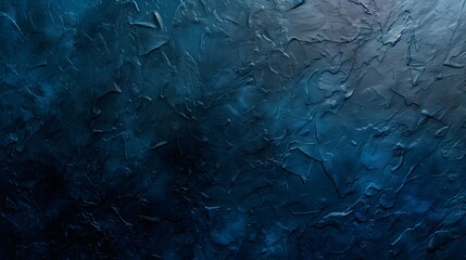 A textured background featuring a gradient from dark blue to black  AI generated illustration