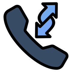 Call History Icon Element For Design