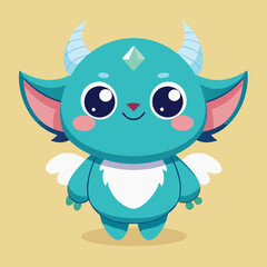 cute monster Adobe Illustrator Artwork