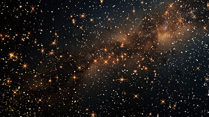 Space background in Dark