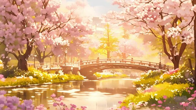 Tranquil Spring Landscape