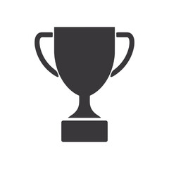 Trophy sign icon