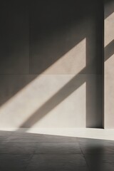 Fototapeta premium Brilliantly detailed cinema-quality image set in a minimalist environment AI generated illustration