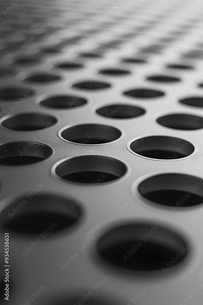 Poster cinematic detailing of minimal patterns in macro perspective ai generated illustration