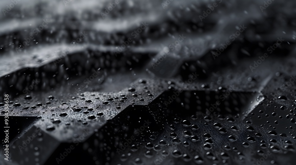 Aufkleber cinematic detailing of minimal patterns in macro perspective ai generated illustration