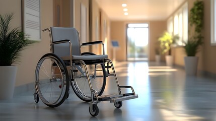 Advanced Modern Medical Wheelchair.