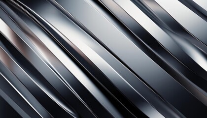 Metallic texture of sleek diagonal lines