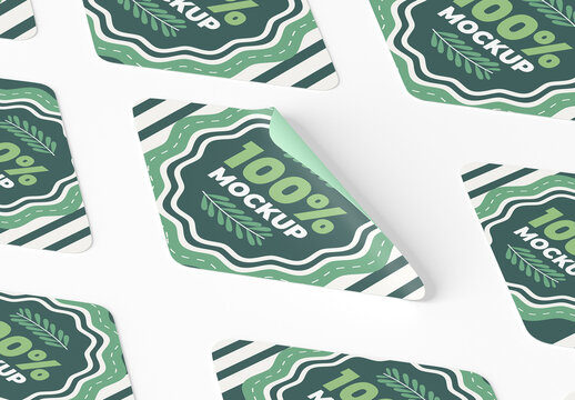 Sticker Mockup