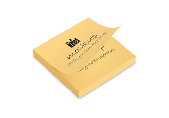 Sticky Notes Mockup