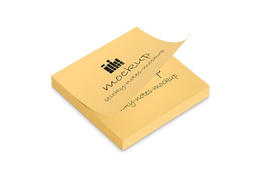 Sticky Notes Mockup