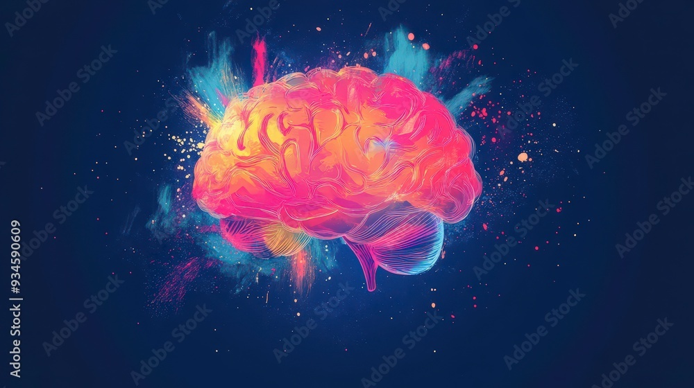 Poster illuminating minds: explosive creativity and knowledge in generative ai concept art