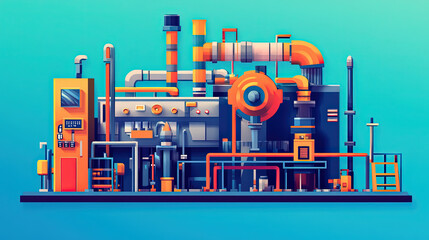 Obraz premium graphic resource for industrial 