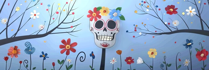 Dia de los Muertos calavera
