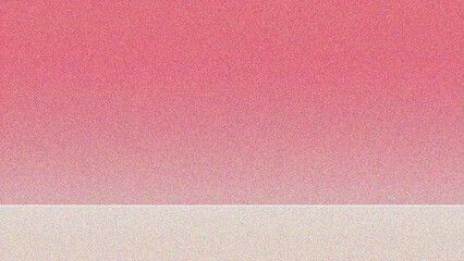 Fototapeta premium Pink grainy texture effect abstract color gradient line background design web banner header poster 
