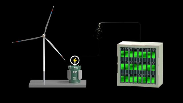Integration of wind power with energy storage systems to address the intermittency of wind power generation