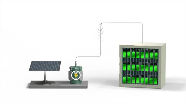 Integration of solar power with energy storage systems to address the intermittency of solar power generation