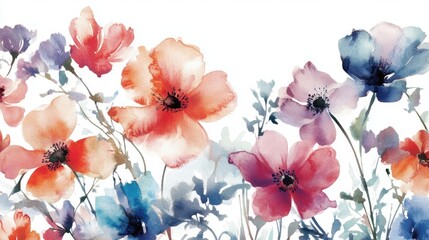 Watercolor floral illustration
