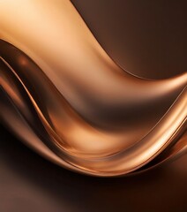 Fototapeta premium gold wave on black background