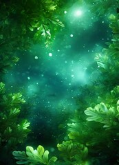 Fototapeta premium green leaves background