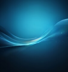 blue background with wave light