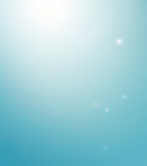 blue sky with sun shining over it