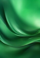 Obraz premium abstract green background with smooth lines