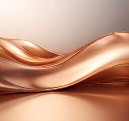 Fototapeta premium abstract background with flowing gold waves