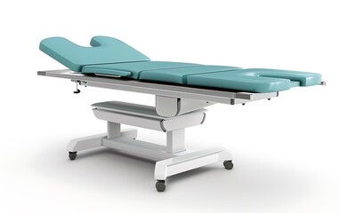 Cardiac Table isolated on white background. 3D rendering.