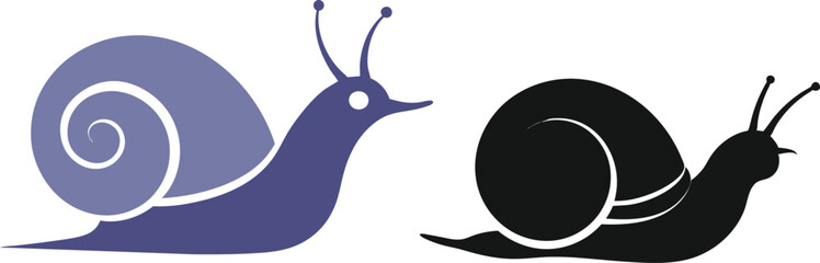 snail vector silhouette  © Tanvir