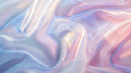 Obraz premium Abstract Iridescent Fabric Texture