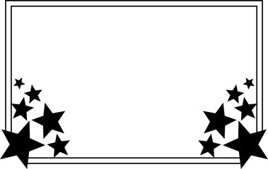 Modern Frame Black and White