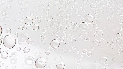 Abstract Water Droplets