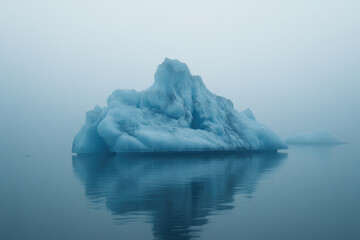 Simple Geometry of a Floating Iceberg