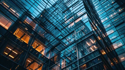 Modern Architecture and Glass Facade