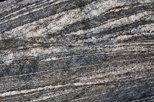 Hornblende granite rocks, California.