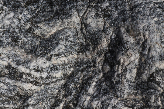 Hornblende granite rocks, California.