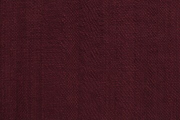 Fototapeta premium Distinctive Maroon Weave Textile with Intricate Texture and Sophisticated Design