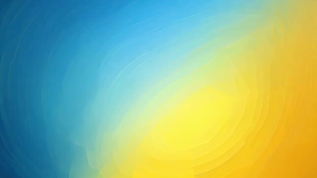Vibrant abstract background with a smooth gradient transition from blue to yellow, perfect for creative design projects and modern digital interfaces.