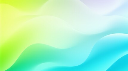 Fototapeta premium Flowing gradients in soft green and blue create a tranquil setting, perfect for relaxation or artistic inspiration, enhancing any creative project, abstract background