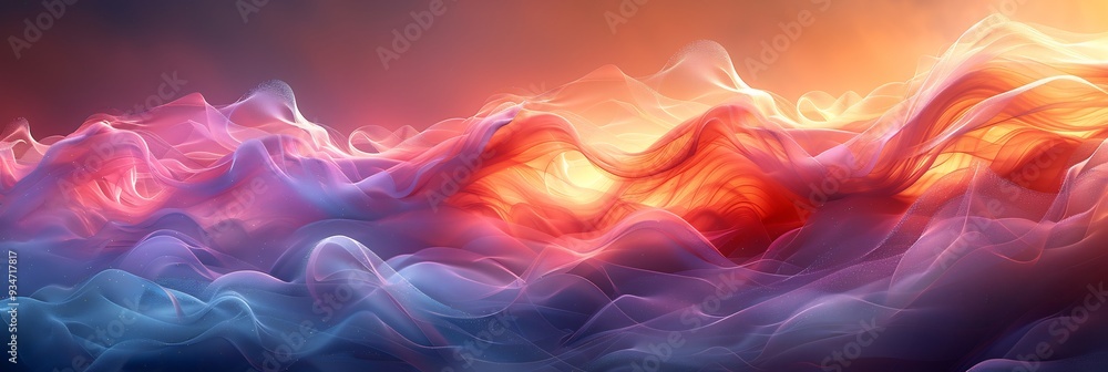 Poster quantum fabric of dreams dreams visualized they weave through quantum fabric of reality strands of g