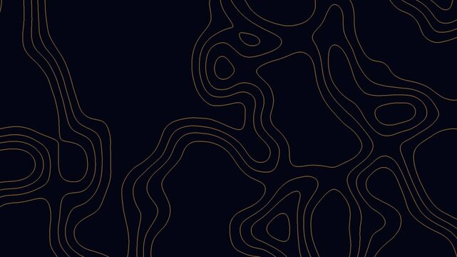 abstract topography background motion loop footage video with geo pattern