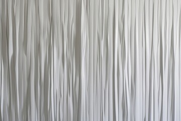 Obraz premium Textured Shredded Vinyl White Wall Finish with Sleek Smooth Design