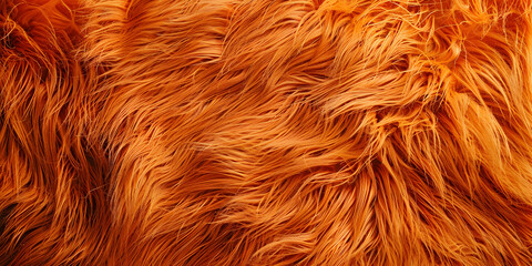 Very peri color sheep fur Natural sheepskin rug background Wool texture